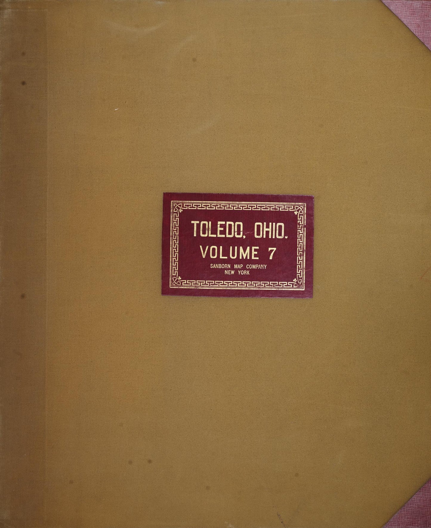 Sanborn Fire Insurance Map from Toledo, Lucas County, Ohio (1950), Sheet #0001 - Complete Map Set gallery image, historic Sanborn map, vintage wall art, Ohio Ohio
