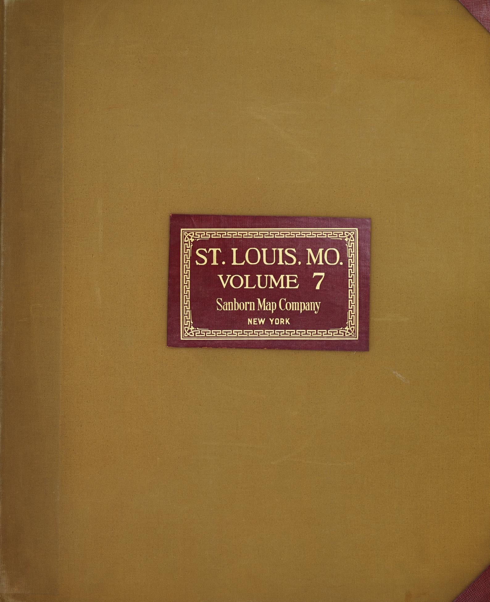 Sanborn Fire Insurance Map from Saint Louis, Independent City, Missouri (1951), Sheet #0001 - Complete Map Set gallery image, historic Sanborn map, vintage wall art, Missouri Missouri
