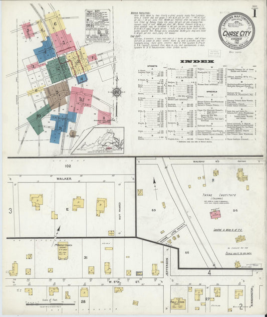 Sanborn Fire Insurance Map from Chase City, Mecklenburg County, Virginia. (1921) – Historic Sanborn Fire Insurance Map Print
