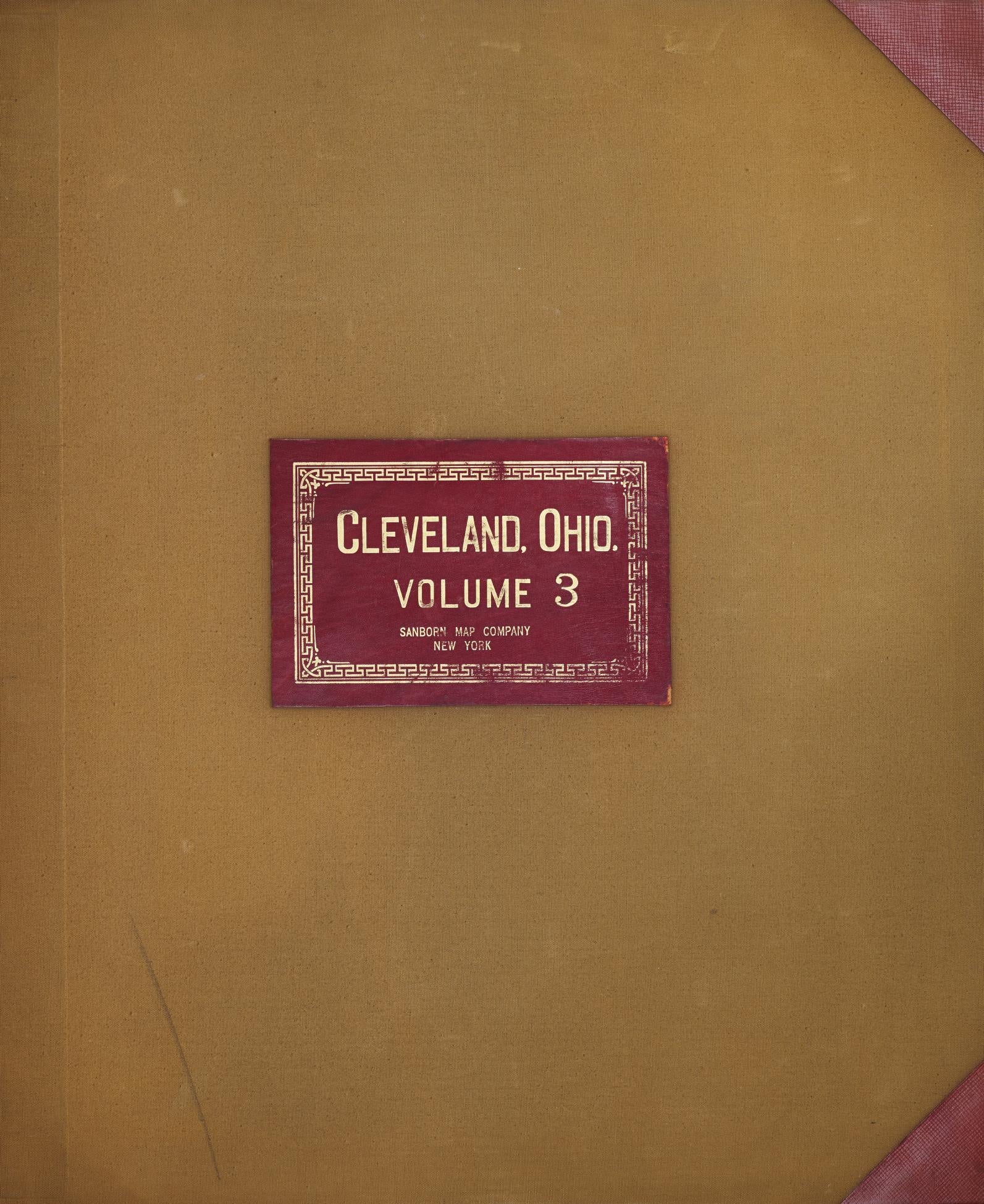 Sanborn Fire Insurance Map from Cleveland, Cuyahoga County, Ohio (1951), Sheet #0001 - Complete Map Set gallery image, historic Sanborn map, vintage wall art, Ohio Ohio