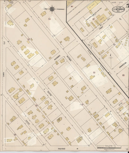 Sanborn Fire Insurance Map from Leavenworth, Chelan County, Washington (1931), Sheet #0005 - Complete Map Set gallery image, historic Sanborn map, vintage wall art, Washington Washington