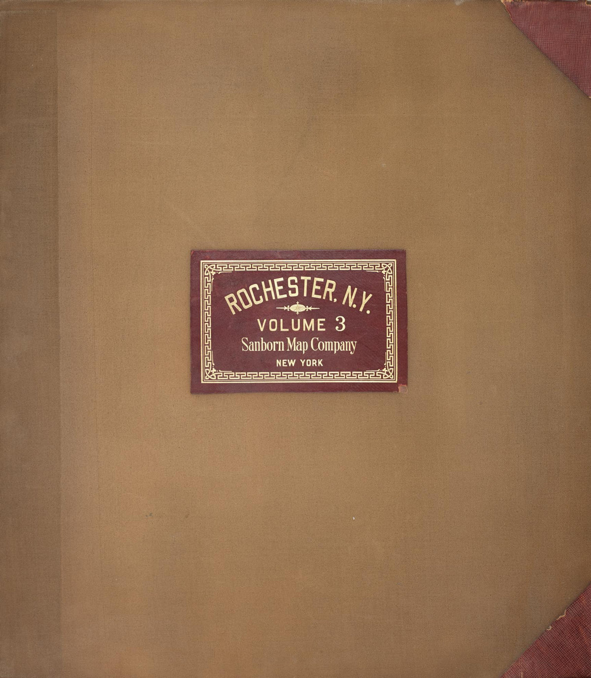 Sanborn Fire Insurance Map from Rochester, Monroe County, New York (1950), Sheet #0001 - Historic Sanborn Fire Insurance Map Print, vintage old map wall art, antique decor, genealogy gift, New York New York map