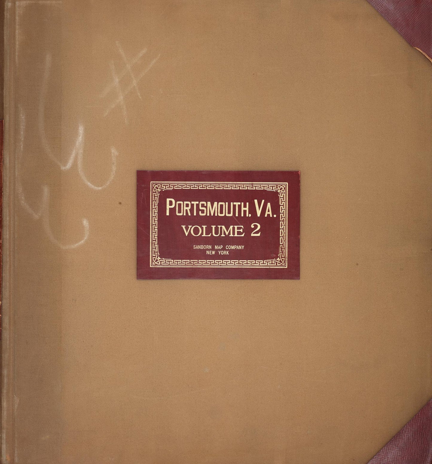 Sanborn Fire Insurance Map from Portsmouth, Independent Cities, Virginia (1950), Sheet #0001 - Historic Sanborn Fire Insurance Map Print, vintage old map wall art, antique decor, genealogy gift, Oregon Oregon map