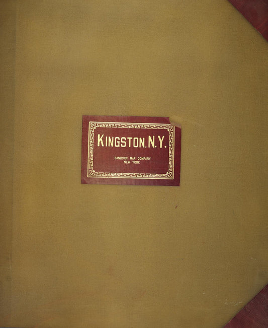 Sanborn Fire Insurance Map from Kingston, Ulster County, New York. (1950) – Historic Sanborn Fire Insurance Map Print