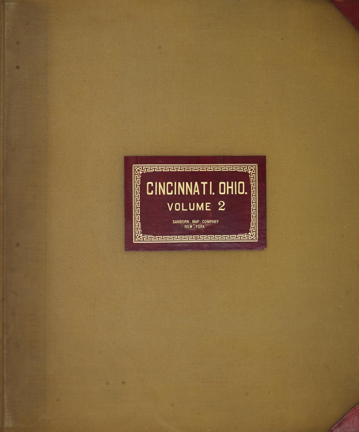 Sanborn Fire Insurance Map from Cincinnati, Hamilton County, Ohio (1950), Sheet #0001 - Complete Map Set gallery image, historic Sanborn map, vintage wall art, Ohio Ohio