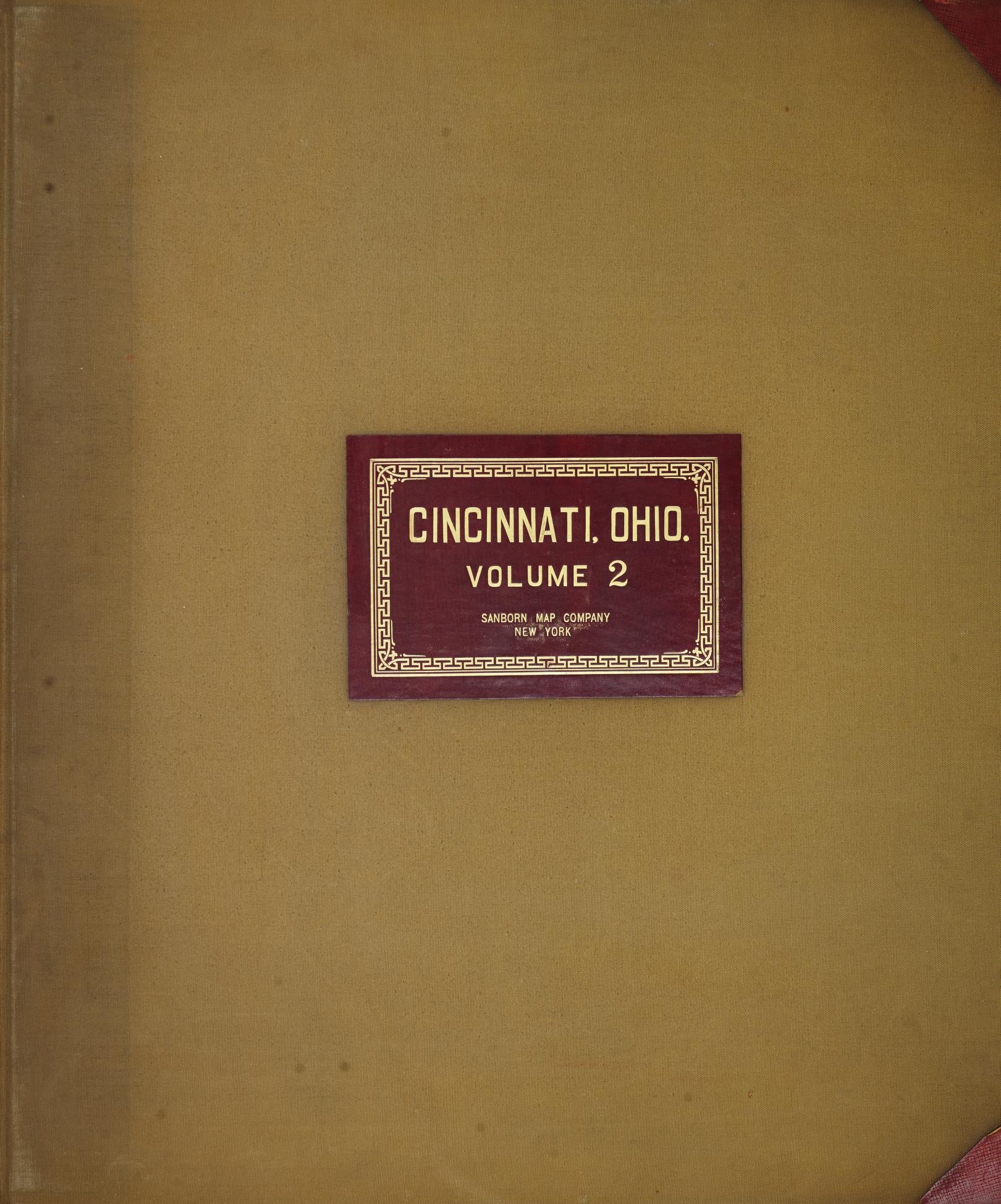 Sanborn Fire Insurance Map from Cincinnati, Hamilton County, Ohio (1950), Sheet #0001 - Complete Map Set gallery image, historic Sanborn map, vintage wall art, Ohio Ohio