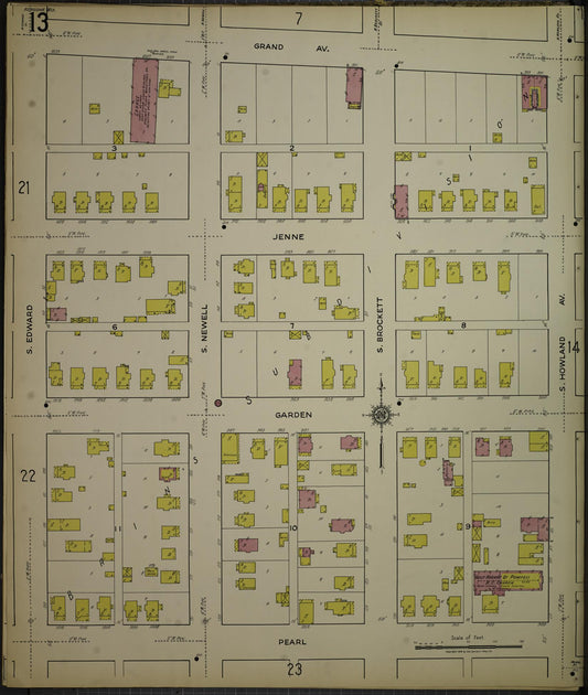 Sanborn Fire Insurance Map from Kenosha, Kenosha County, Wisconsin. (1918), Sheet 17