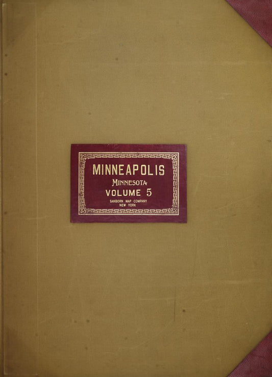 Sanborn Fire Insurance Map from Minneapolis, Hennepin County, Minnesota. (1950) – Map View