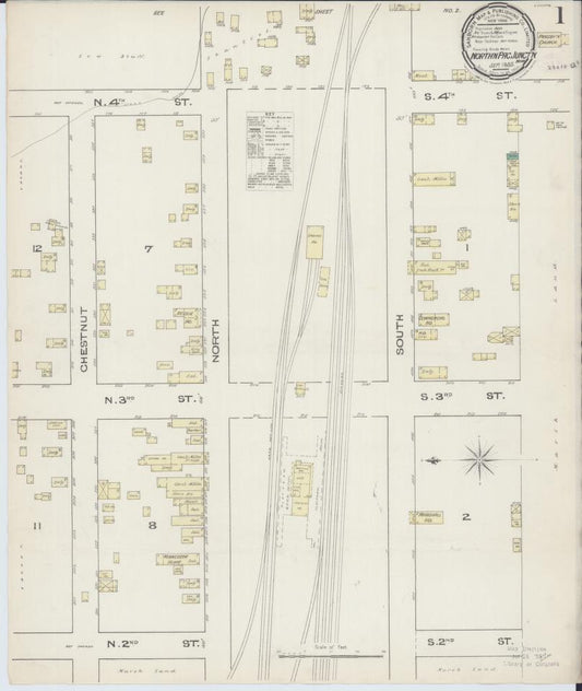Sanborn Fire Insurance Map from Northern Pacific Junction, Carlton County, Minnesota. (1885) – Map View