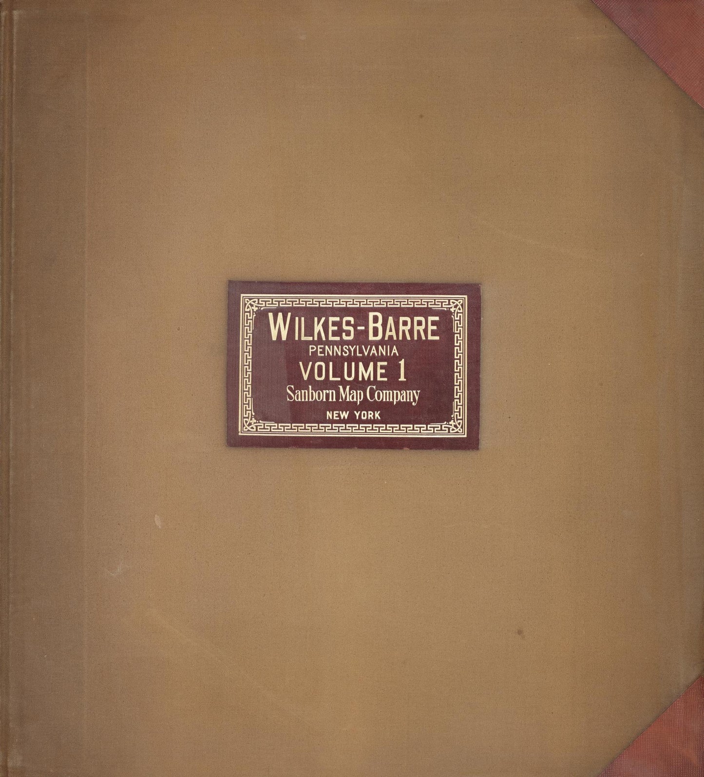 Sanborn Fire Insurance Map from Wilkes Barre, Luzerne County, Pennsylvania (1950), Sheet #0001 - Complete Map Set gallery image, historic Sanborn map, vintage wall art, Pennsylvania Pennsylvania