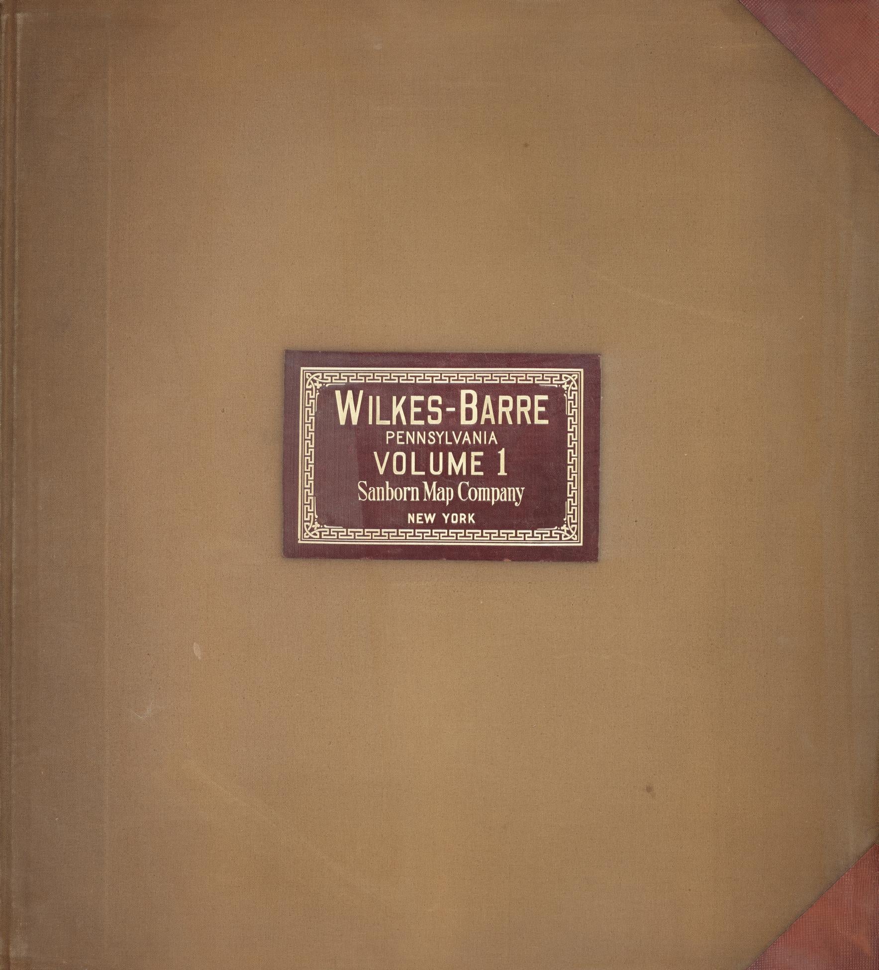 Sanborn Fire Insurance Map from Wilkes Barre, Luzerne County, Pennsylvania (1950), Sheet #0001 - Complete Map Set gallery image, historic Sanborn map, vintage wall art, Pennsylvania Pennsylvania
