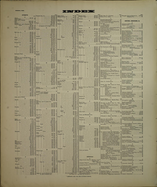 Sanborn Fire Insurance Map from Kenosha, Kenosha County, Wisconsin. (1918), Sheet 2