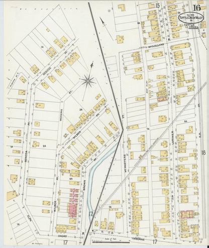 Sanborn Fire Insurance Map from Turtle Creek Valley, Allegheny County, Pennsylvania (1906), Sheet #0016 - Complete Map Set gallery image, historic Sanborn map, vintage wall art, Pennsylvania Pennsylvania