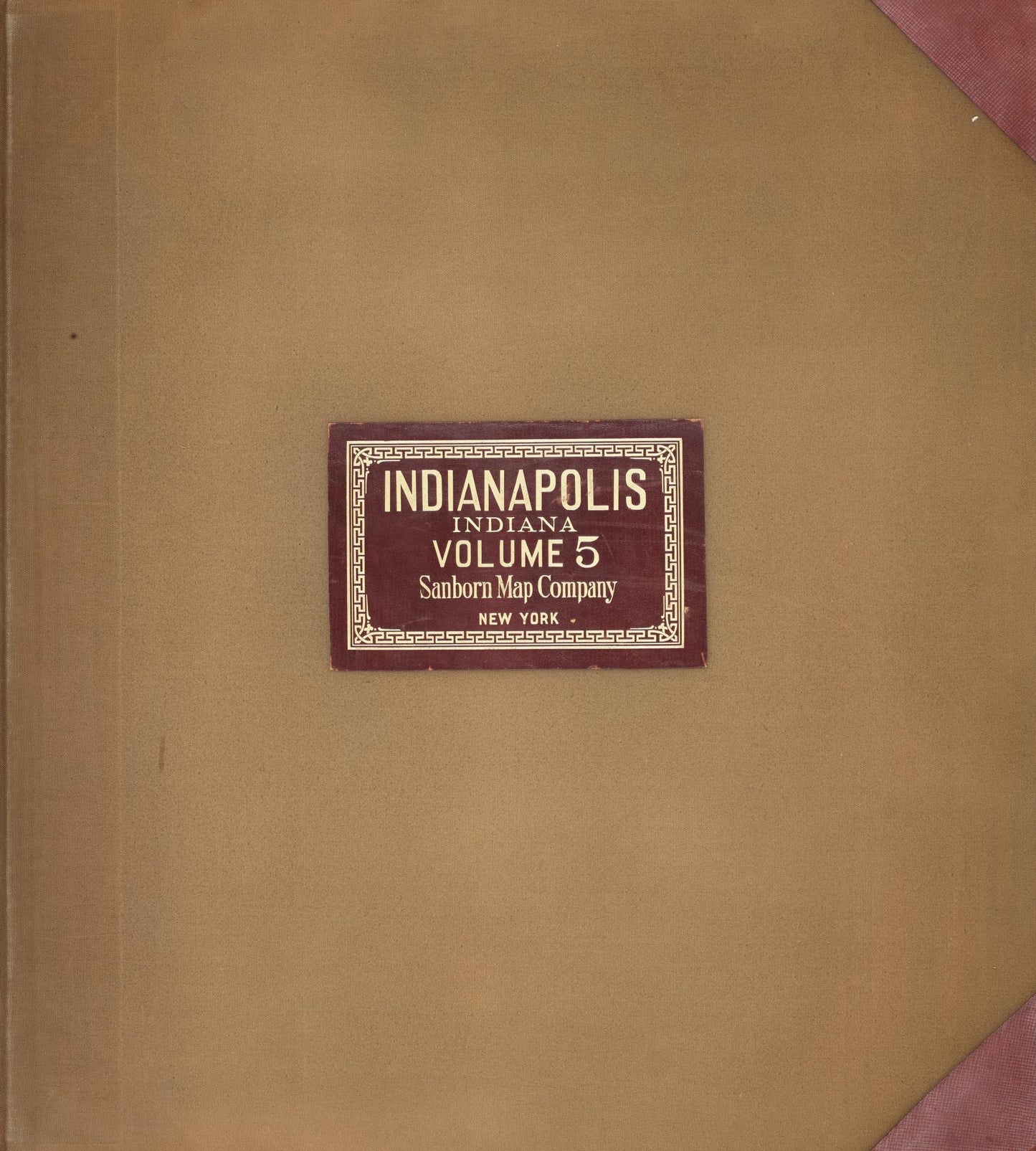 Sanborn Fire Insurance Map from Indianapolis, Marion County, Indiana (1950), Sheet #0001 - Complete Map Set gallery image, historic Sanborn map, vintage wall art, Indiana Indiana