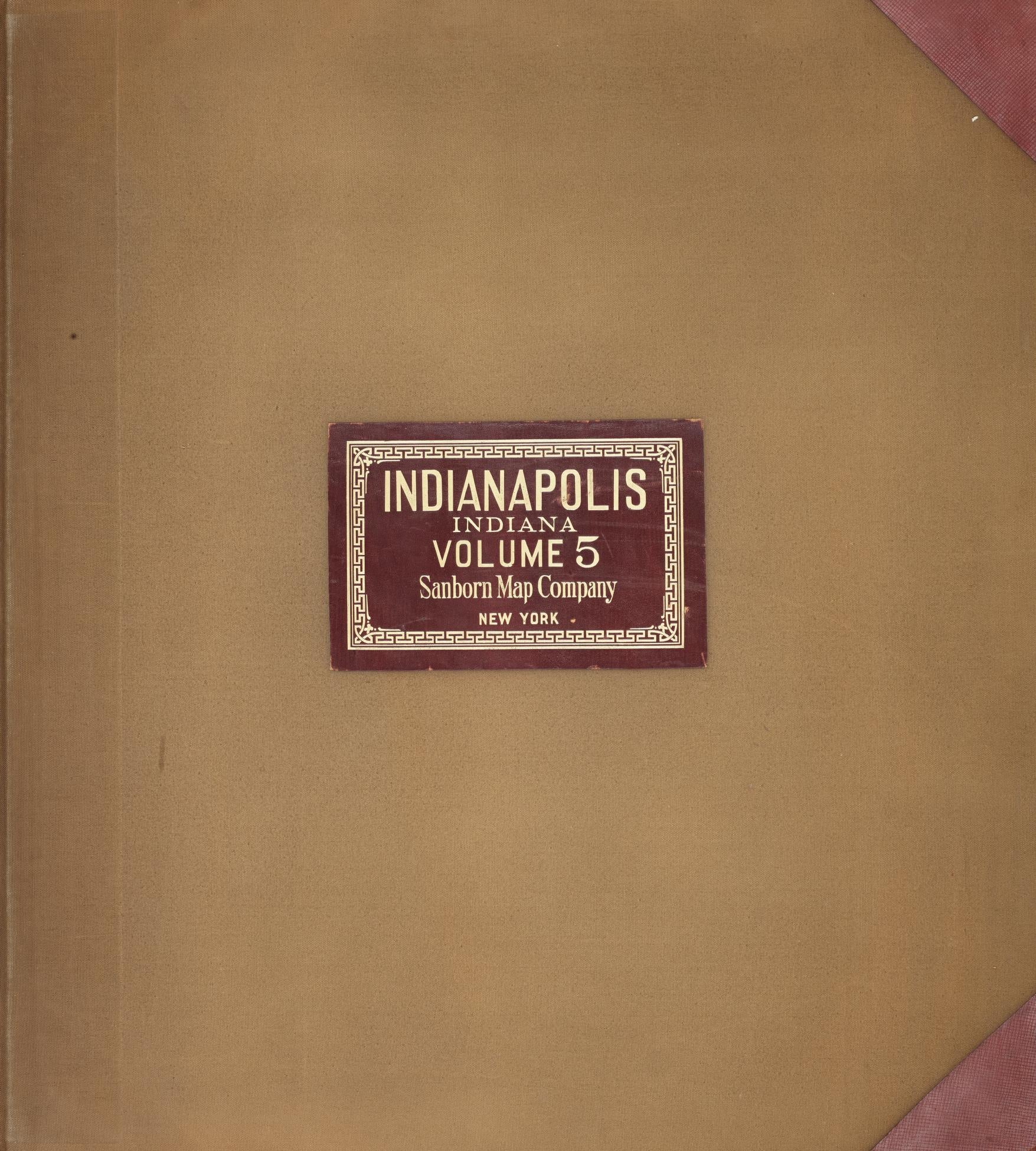 Sanborn Fire Insurance Map from Indianapolis, Marion County, Indiana (1950), Sheet #0001 - Complete Map Set gallery image, historic Sanborn map, vintage wall art, Indiana Indiana