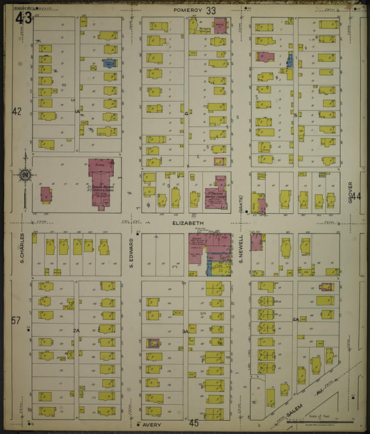 Sanborn Fire Insurance Map from Kenosha, Kenosha County, Wisconsin. (1918), Sheet 47