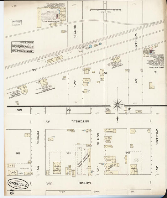 Sanborn Fire Insurance Map from Great Bend, Barton County, Kansas (1884), Sheet #0002 - Historic Sanborn Fire Insurance Map Print, vintage old map wall art, antique decor, genealogy gift, Kansas Kansas map