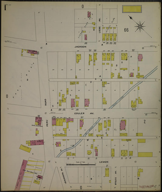 Sanborn Fire Insurance Map from Dubuque, Dubuque County, Iowa. (1909) – Map View