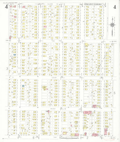 Sanborn Fire Insurance Map from Valley Junction, Polk County, Iowa (1937), Sheet #0004 - Historic Sanborn Fire Insurance Map Print