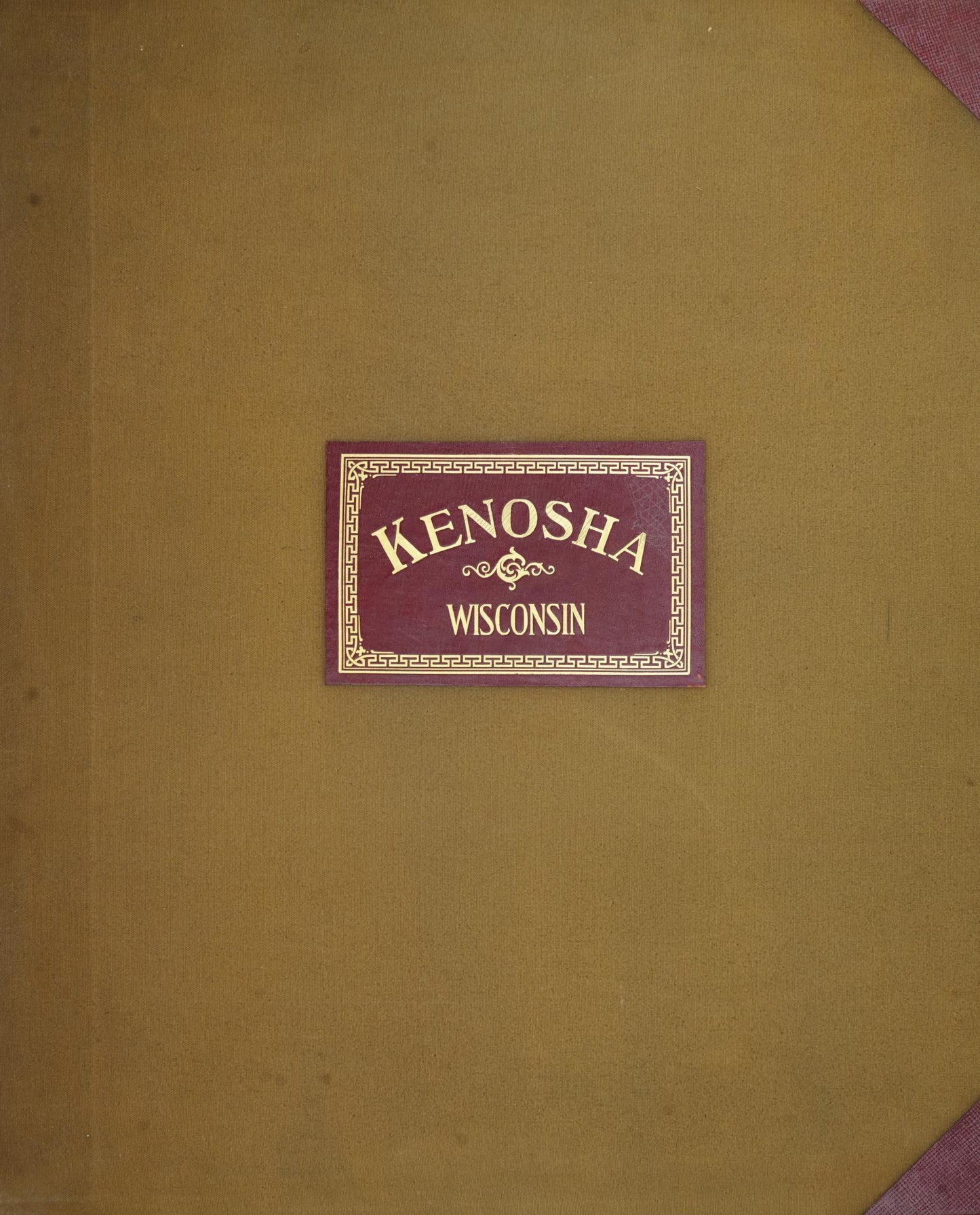 Sanborn Fire Insurance Map from Kenosha, Kenosha County, Wisconsin (1950), Sheet #0001 - Historic Sanborn Fire Insurance Map Print, vintage old map wall art, antique decor, genealogy gift, Wisconsin Wisconsin map