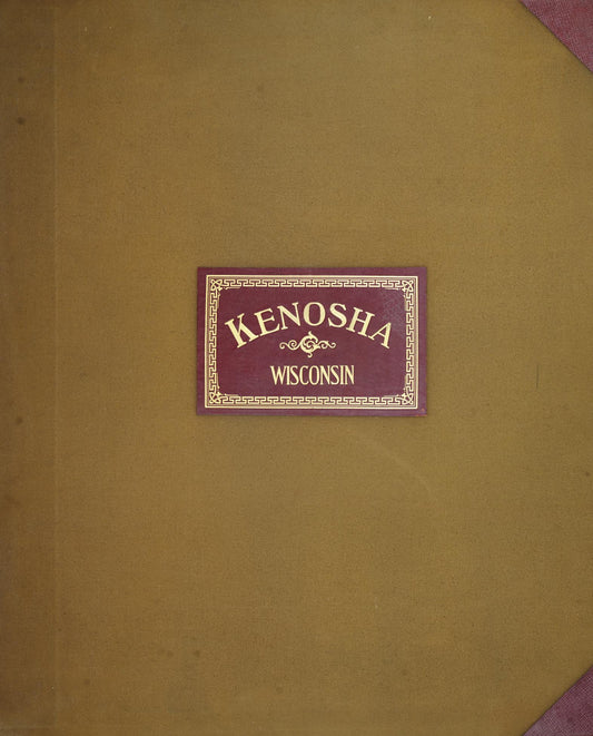 Sanborn Fire Insurance Map from Kenosha, Kenosha County, Wisconsin (1950), Sheet #0001 - Historic Sanborn Fire Insurance Map Print, vintage old map wall art, antique decor, genealogy gift, Wisconsin Wisconsin map