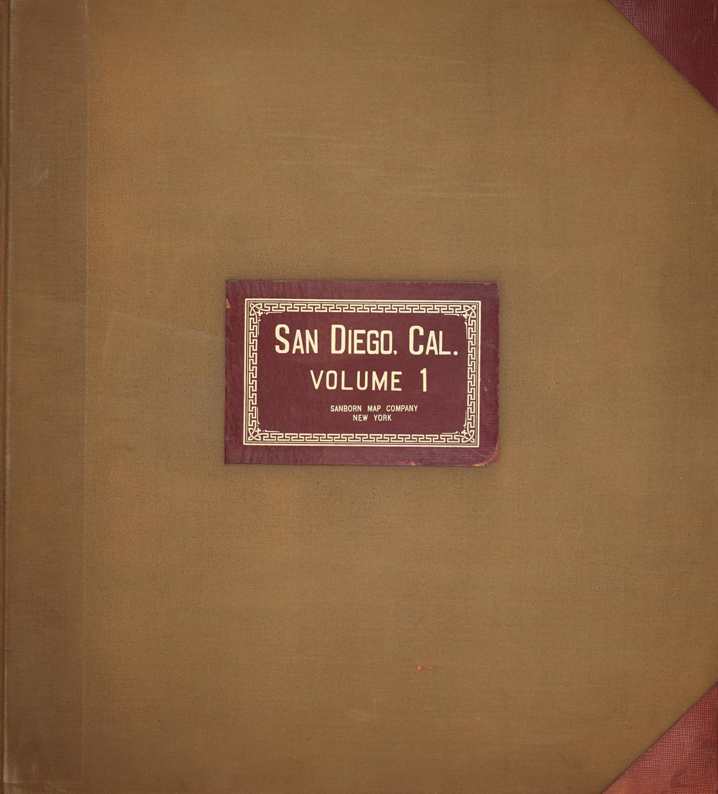 Sanborn Fire Insurance Map from San Diego, San Diego County, California (1950), Sheet #0001 - Complete Map Set gallery image, historic Sanborn map, vintage wall art, California California
