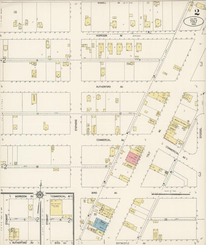 Sanborn Fire Insurance Map from Tolt, King County, Washington (1914), Sheet #0002 - Complete Map Set gallery image, historic Sanborn map, vintage wall art, Washington Washington