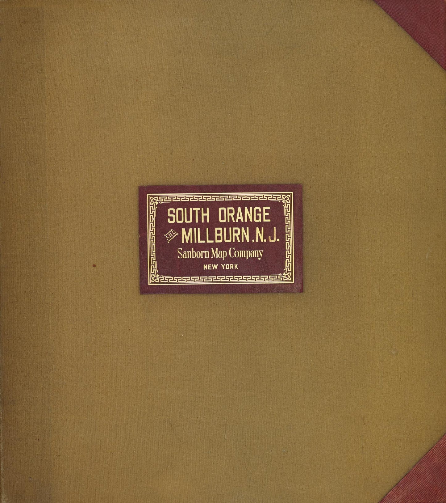 Sanborn Fire Insurance Map from South Orange Village, Essex County, New Jersey. (1949) – Historic Sanborn Fire Insurance Map Print