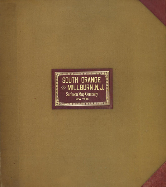Sanborn Fire Insurance Map from South Orange Village, Essex County, New Jersey. (1949) – Historic Sanborn Fire Insurance Map Print