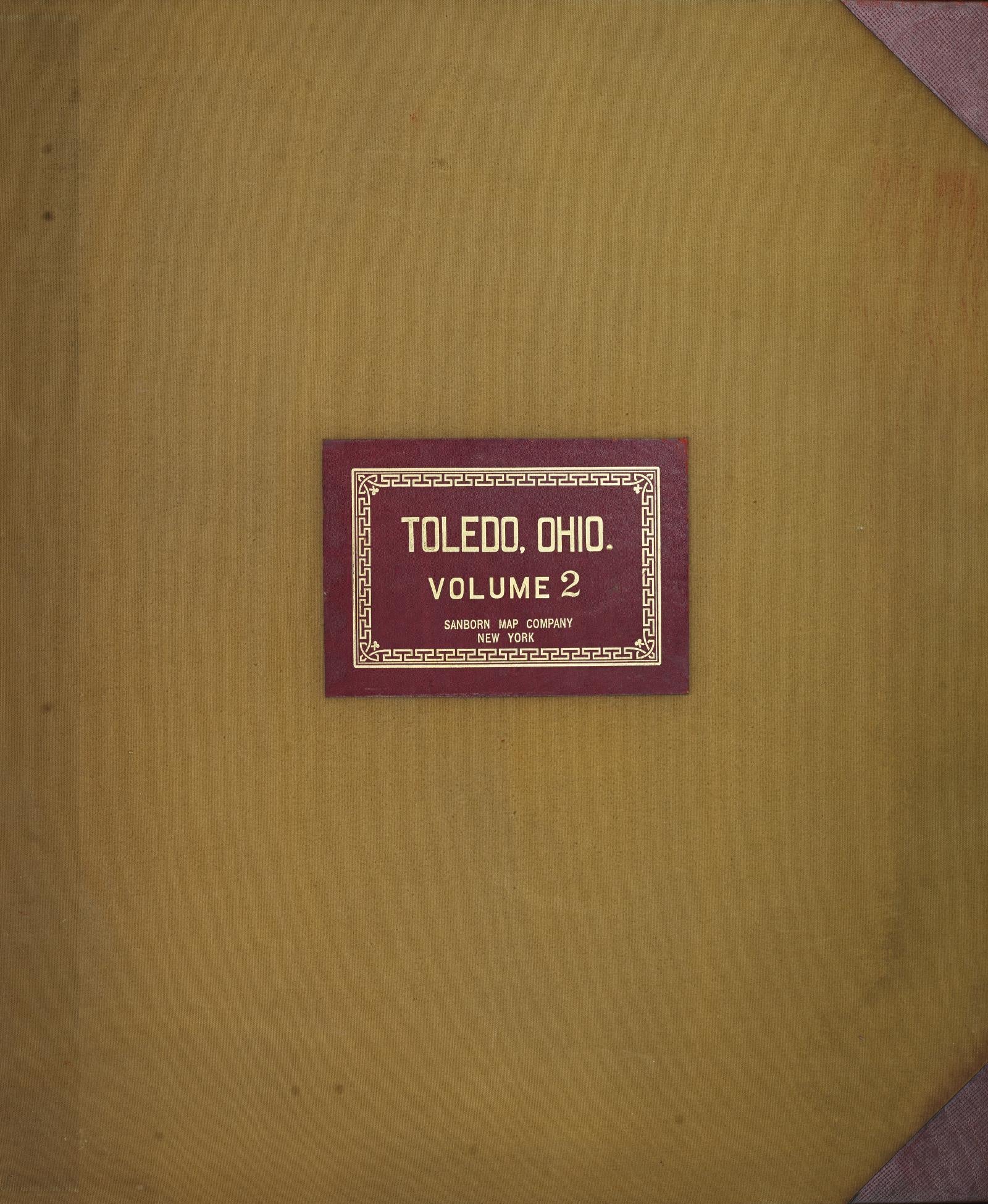 Sanborn Fire Insurance Map from Toledo, Lucas County, Ohio (1951), Sheet #0001 - Complete Map Set gallery image, historic Sanborn map, vintage wall art, Ohio Ohio