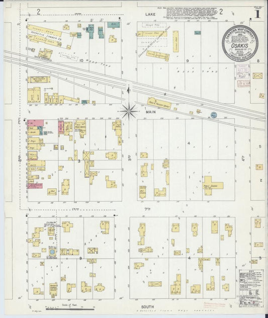Sanborn Fire Insurance Map from Osakis, Douglas and Todd Counties, Minnesota. (1903) – Map View