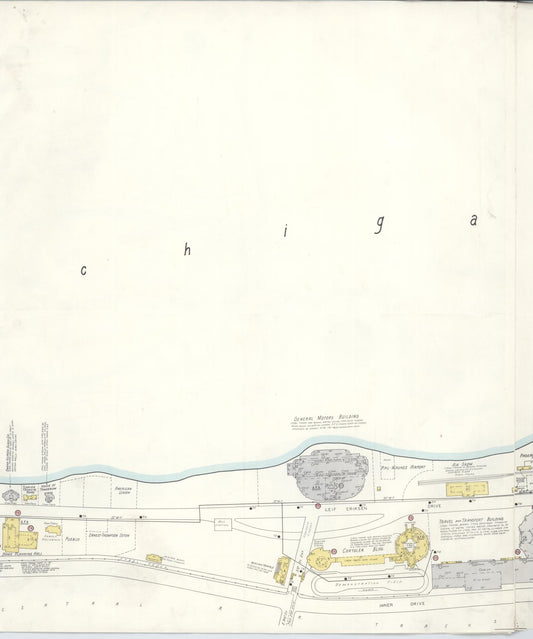 Sanborn Fire Insurance Map from Chicago, Cook County, Illinois (Unknown), Sheet #0004 - Historic Sanborn Fire Insurance Map Print, vintage old map wall art, antique decor, genealogy gift, Illinois Illinois map