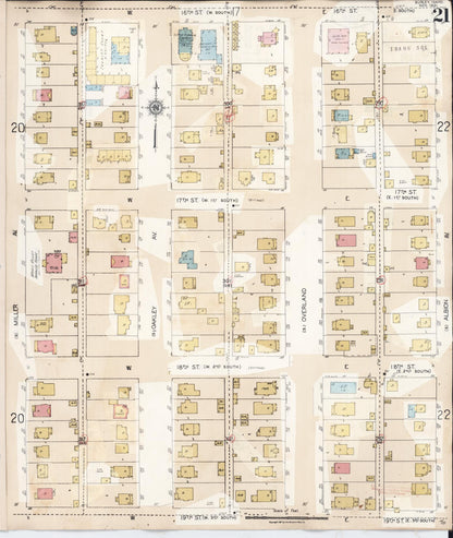 Sanborn Fire Insurance Map from Burley, Cassia County, Idaho (1949), Sheet #0021 - Complete Map Set gallery image, historic Sanborn map, vintage wall art, Idaho Idaho