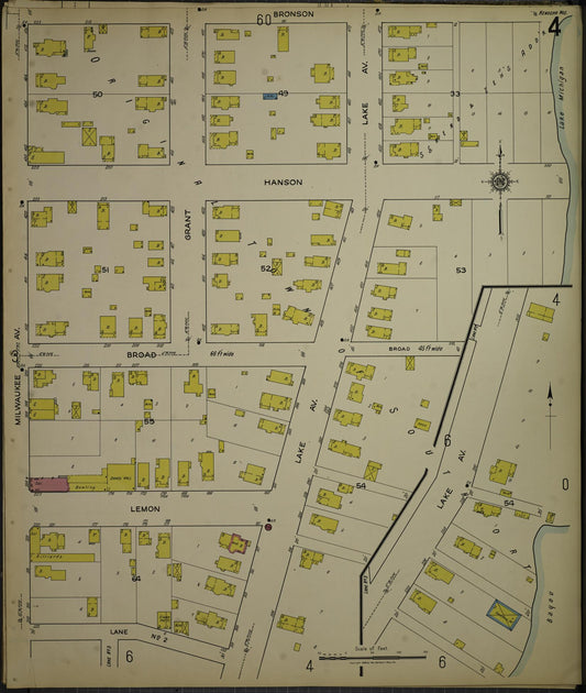 Sanborn Fire Insurance Map from Kenosha, Kenosha County, Wisconsin. (1918), Sheet 8