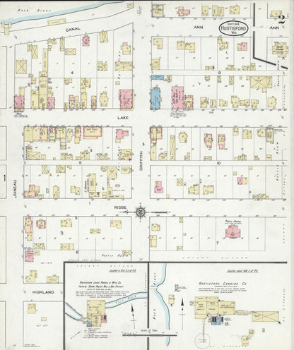 Sanborn Fire Insurance Map from Hustisford, Dodge County, Wisconsin (1914), Sheet #0002 - Complete Map Set gallery image, historic Sanborn map, vintage wall art, Wisconsin Wisconsin