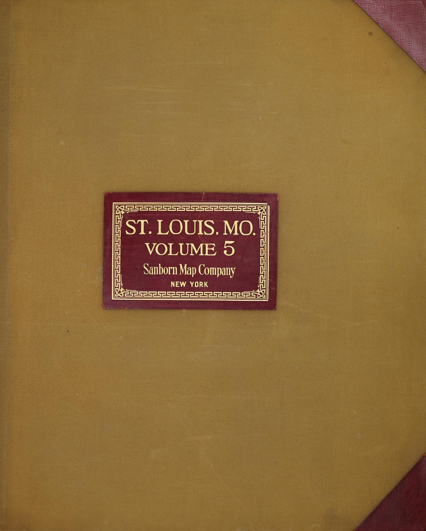 Sanborn Fire Insurance Map from Saint Louis, Independent City, Missouri (1951), Sheet #0001 - Complete Map Set gallery image, historic Sanborn map, vintage wall art, Missouri Missouri