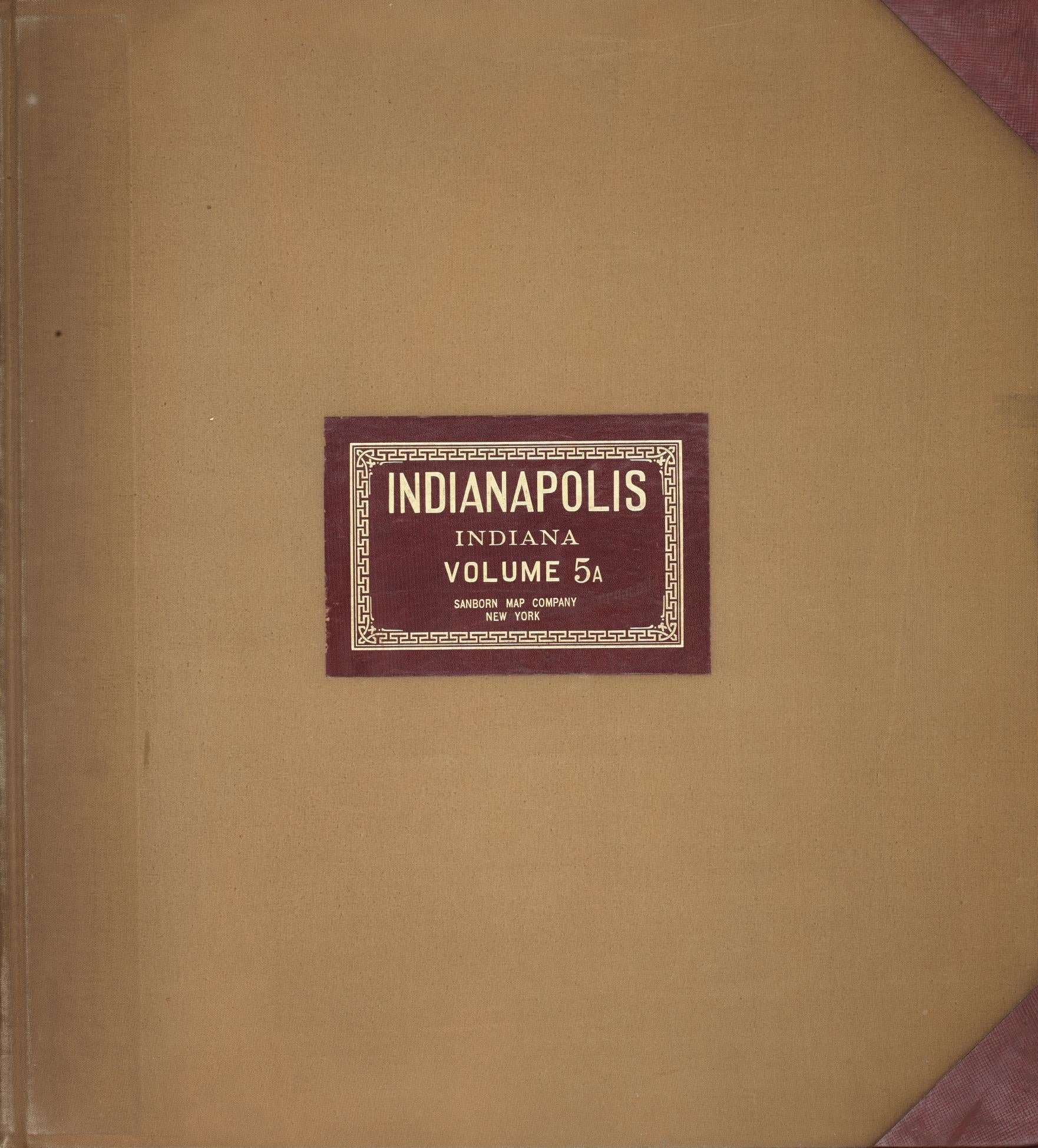 Sanborn Fire Insurance Map from Indianapolis, Marion County, Indiana (1950), Sheet #0001 - Complete Map Set gallery image, historic Sanborn map, vintage wall art, Indiana Indiana