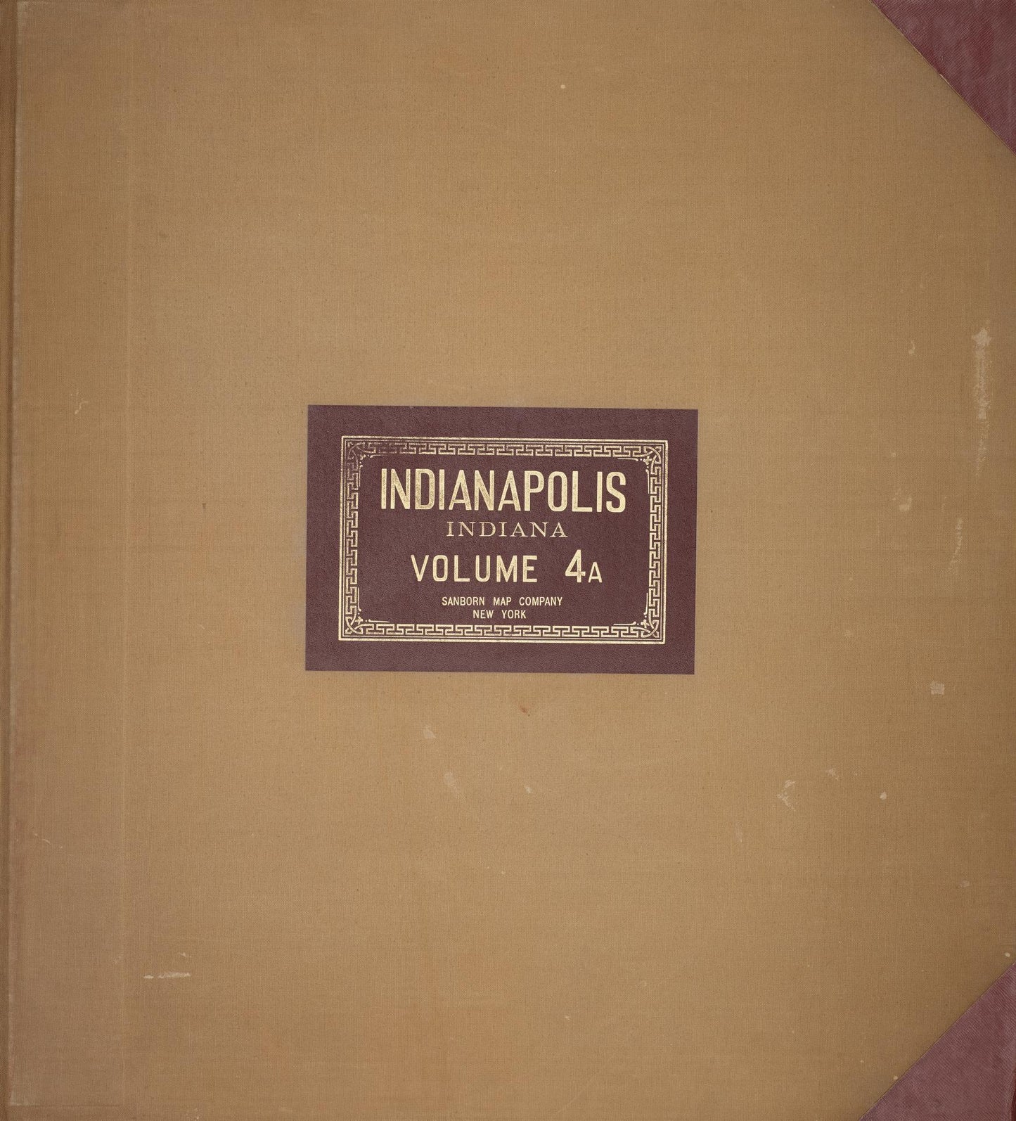 Sanborn Fire Insurance Map from Indianapolis, Marion County, Indiana (1950), Sheet #0001 - Complete Map Set gallery image, historic Sanborn map, vintage wall art, Indiana Indiana