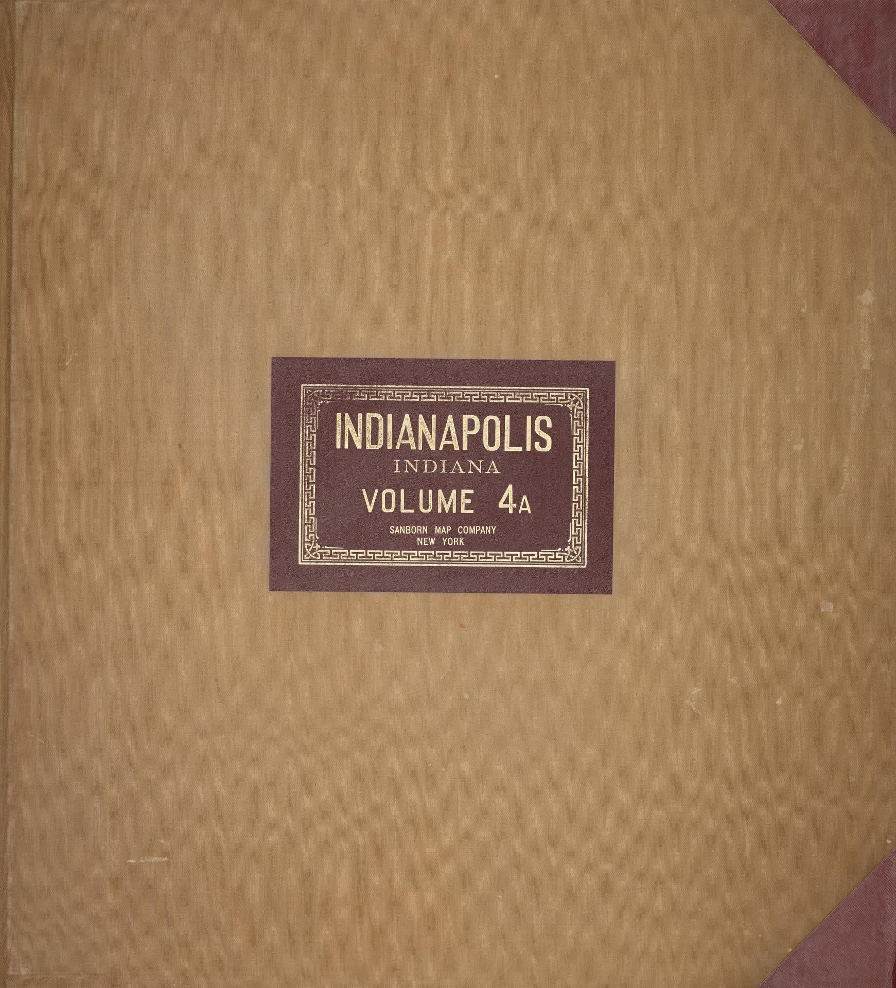 Sanborn Fire Insurance Map from Indianapolis, Marion County, Indiana (1950), Sheet #0001 - Complete Map Set gallery image, historic Sanborn map, vintage wall art, Indiana Indiana