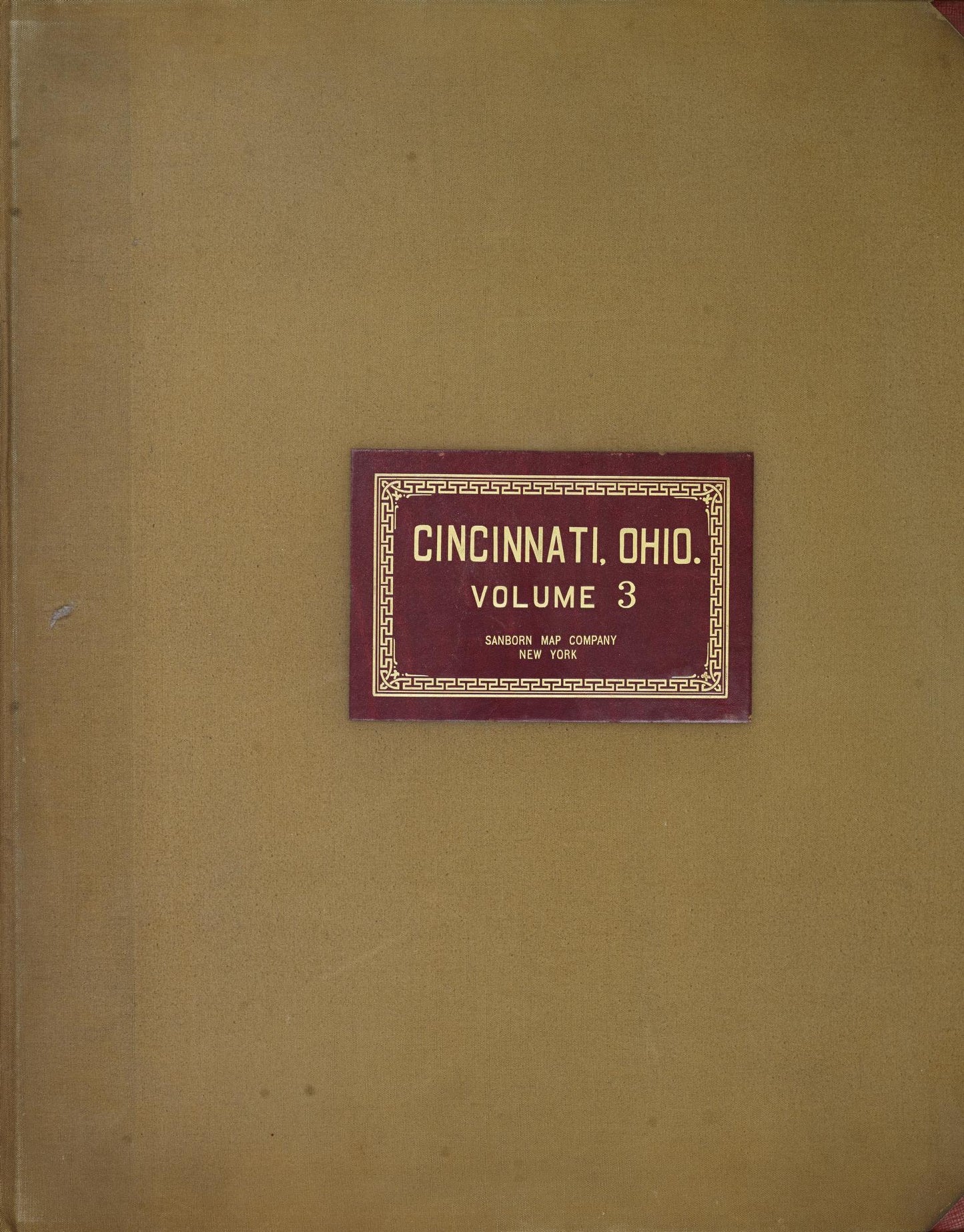Sanborn Fire Insurance Map from Cincinnati, Hamilton County, Ohio (1950), Sheet #0001 - Complete Map Set gallery image, historic Sanborn map, vintage wall art, Ohio Ohio