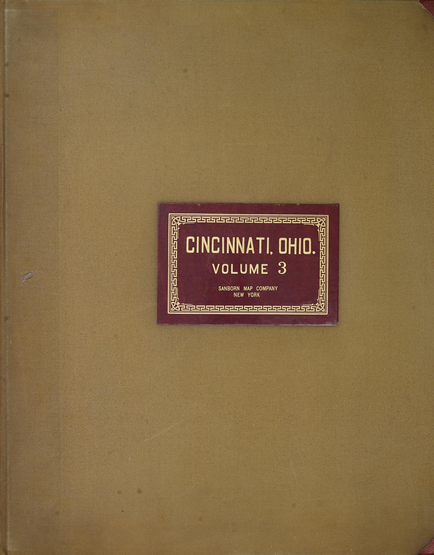 Sanborn Fire Insurance Map from Cincinnati, Hamilton County, Ohio (1950), Sheet #0001 - Complete Map Set gallery image, historic Sanborn map, vintage wall art, Ohio Ohio