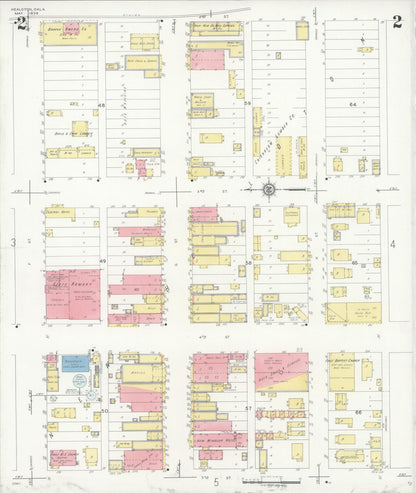 Sanborn Fire Insurance Map from Healdton, Carter County, Oklahoma (1939), Sheet #0002 - Complete Map Set gallery image, historic Sanborn map, vintage wall art, Oklahoma Oklahoma