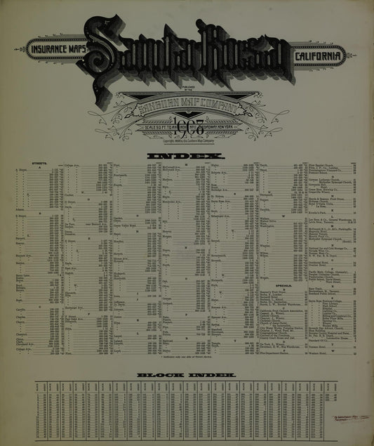 Sanborn Fire Insurance Map from Santa Rosa, Sonoma County, California. (1908) – Historic Sanborn Fire Insurance Map Print