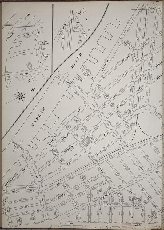 Sanborn Fire Insurance Map from New York; Special Atlases, New York, New York (1903), Sheet #0001 - Historic Sanborn Fire Insurance Map Print, vintage old map wall art, antique decor, genealogy gift, New York New York map