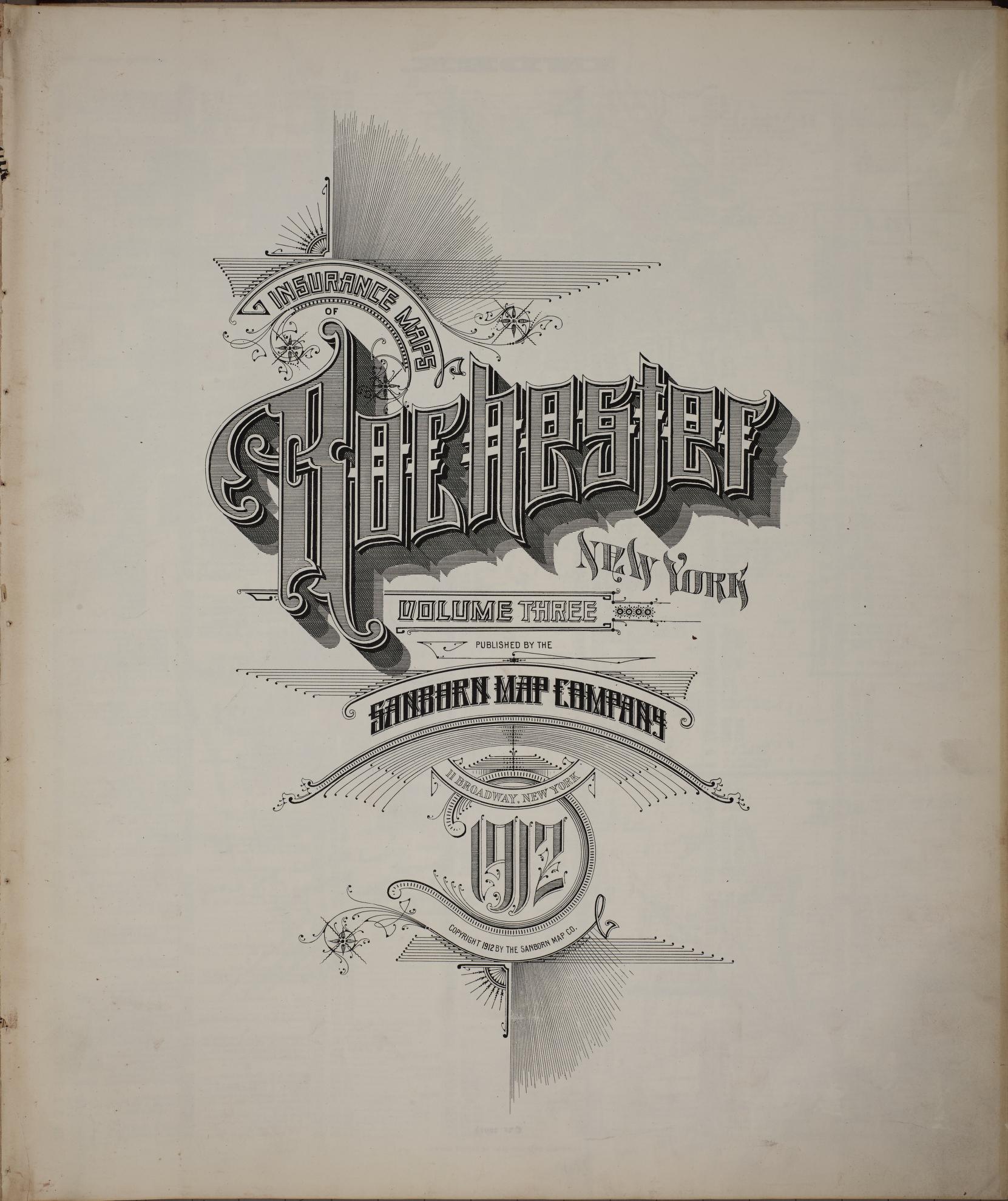 Sanborn Fire Insurance Map from Rochester, Monroe County, New York (1912), Sheet #0001 - Historic Sanborn Fire Insurance Map Print, vintage old map wall art, antique decor, genealogy gift, New York New York map
