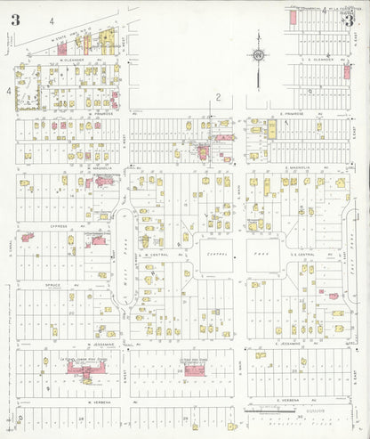 Sanborn Fire Insurance Map from La Feria, Cameron County, Texas (1936), Sheet #0003 - Historic Sanborn Fire Insurance Map Print, vintage old map wall art, antique decor, genealogy gift, Texas Texas map
