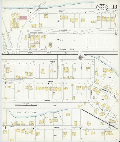 Sanborn Fire Insurance Map from Grafton, Taylor County, West Virginia (1911), Sheet #0018 - Complete Map Set gallery image, historic Sanborn map, vintage wall art, West Virginia West Virginia