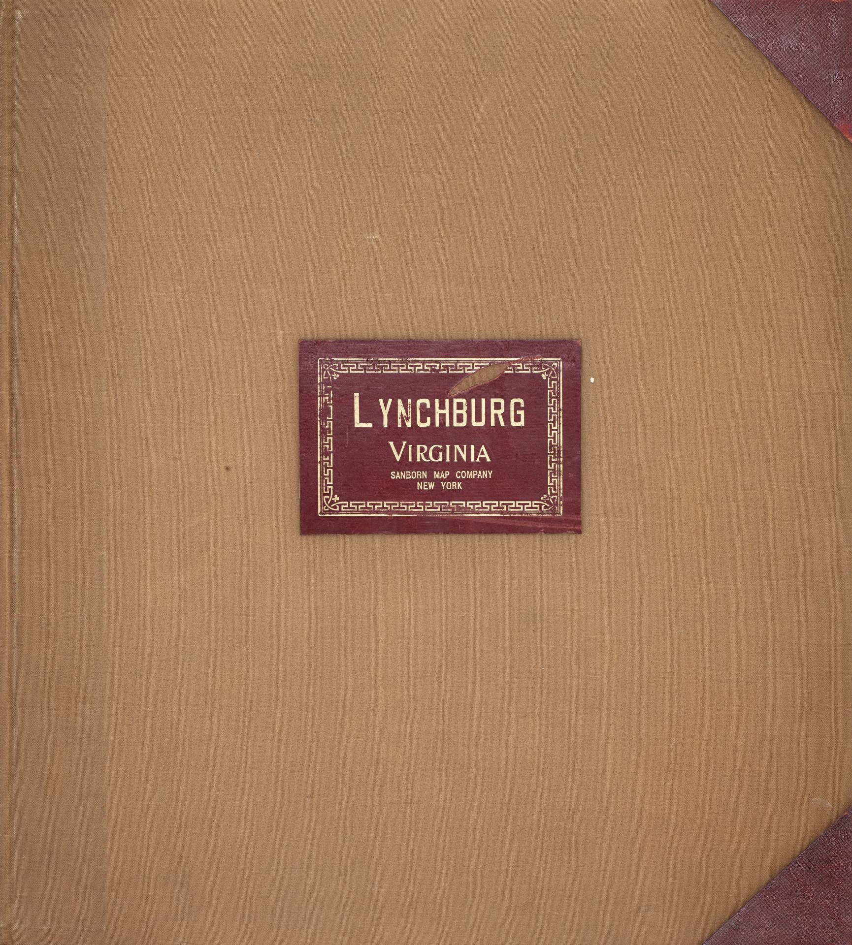 Sanborn Fire Insurance Map from Lynchburg, Independent Cities, Virginia. (1951) – Historic Sanborn Fire Insurance Map Print