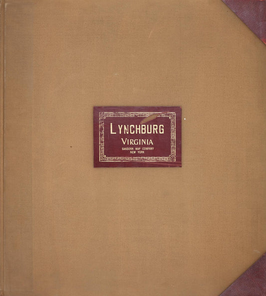 Sanborn Fire Insurance Map from Lynchburg, Independent Cities, Virginia. (1951) – Historic Sanborn Fire Insurance Map Print