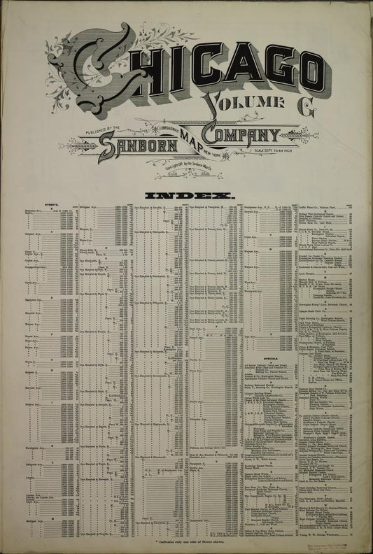 Sanborn Fire Insurance Map from Chicago, Cook County, Illinois. (1911) – Map View